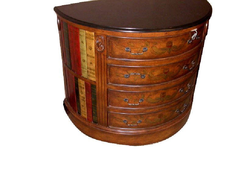 Demilune Library Chest