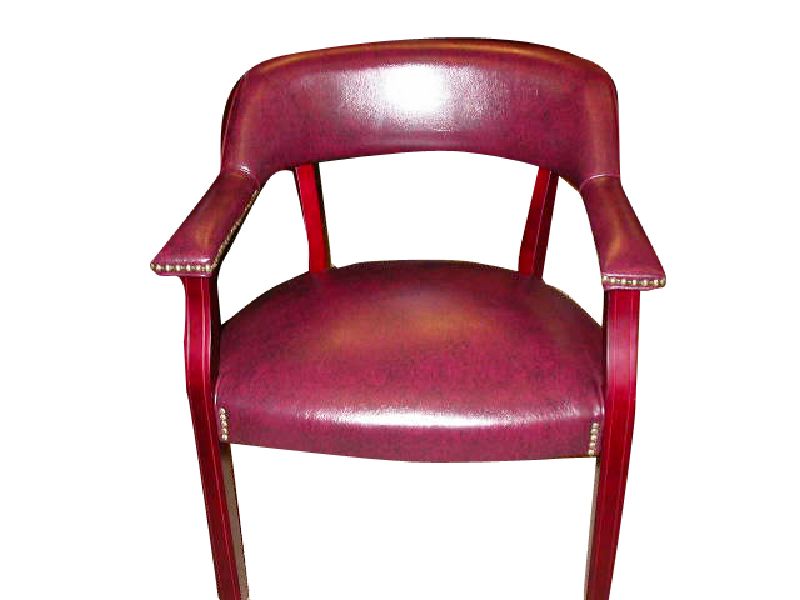 Oxblood Guest Chair
