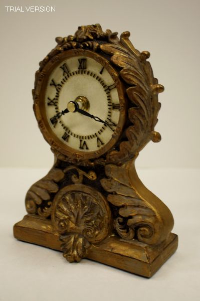 Clock In Bronze