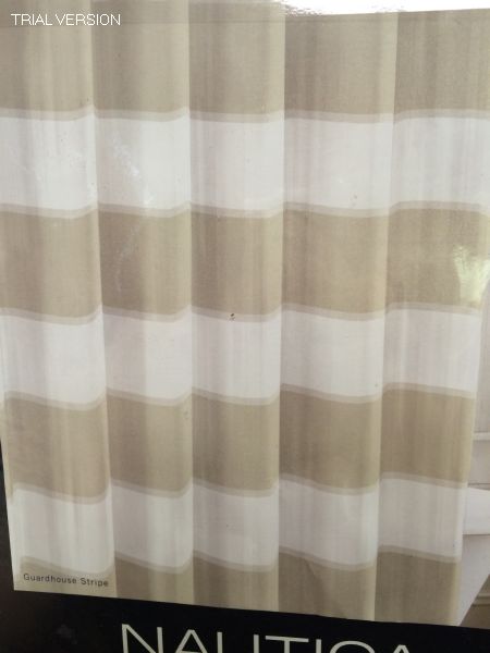 Nello Striped Shower Curtain